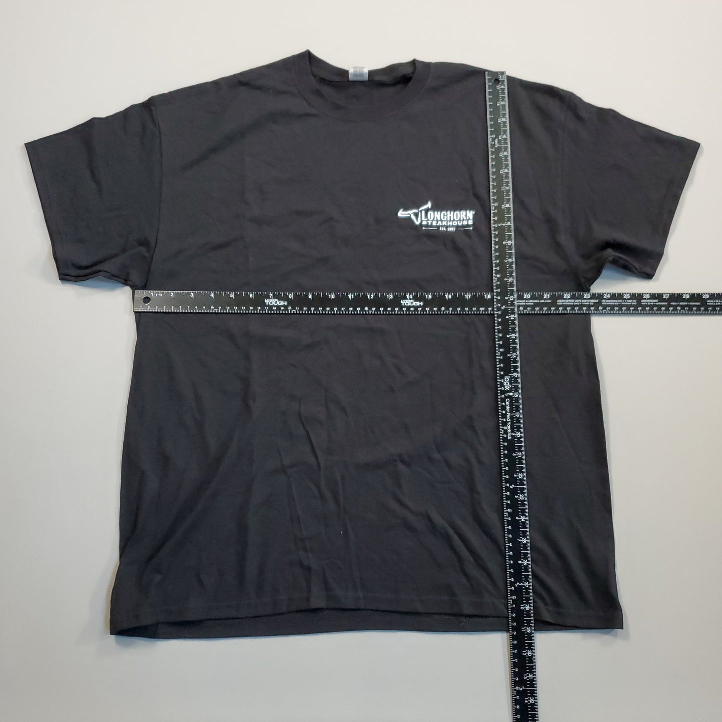 LONGHORN STEAKHOUSE Employee T-Shirt Unisex Sz XL Black NEW
