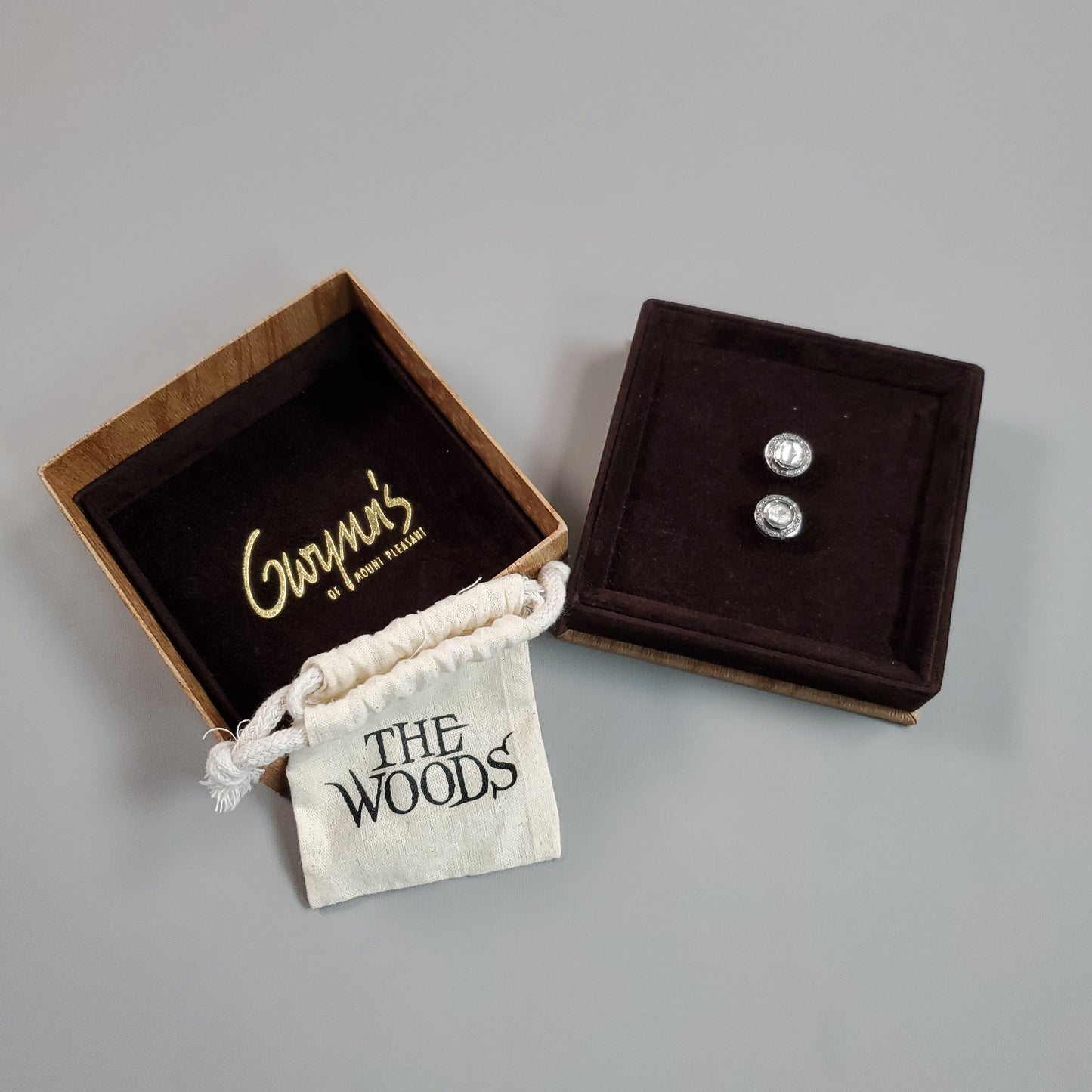 GWYNN'S The Woods Collection Diamond Earrings Women's (New)