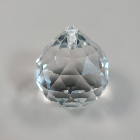 Box of 48 Suncatcher 30MM Chandelier Pendant Glass Faceted Crystal Ball (New)