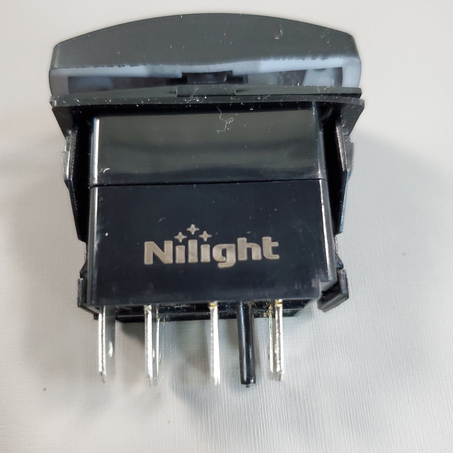 NILIGHT Momentary Laser Rocker Switch 7 PIN Wiring Kit 10A/24V 20A/12V 90005B-A (New)