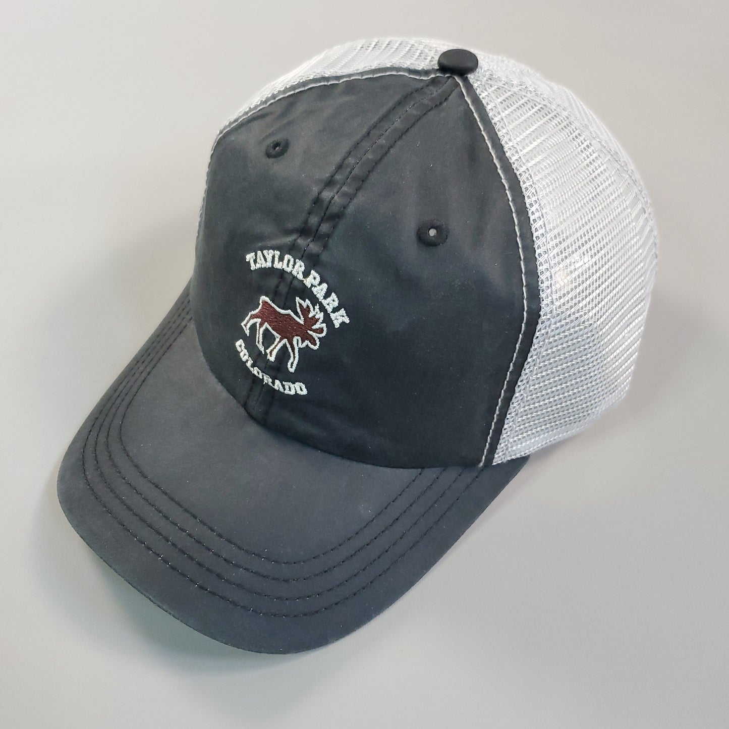 TAYLOR PARK COLORADO Black Gray Hat One Size Fits All By American Dry Goods Cap (New)