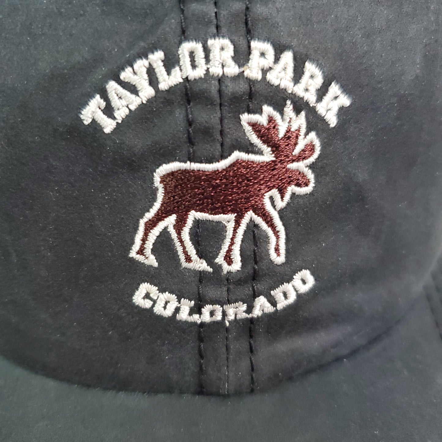 TAYLOR PARK COLORADO Black Gray Hat One Size Fits All By American Dry Goods Cap (New)