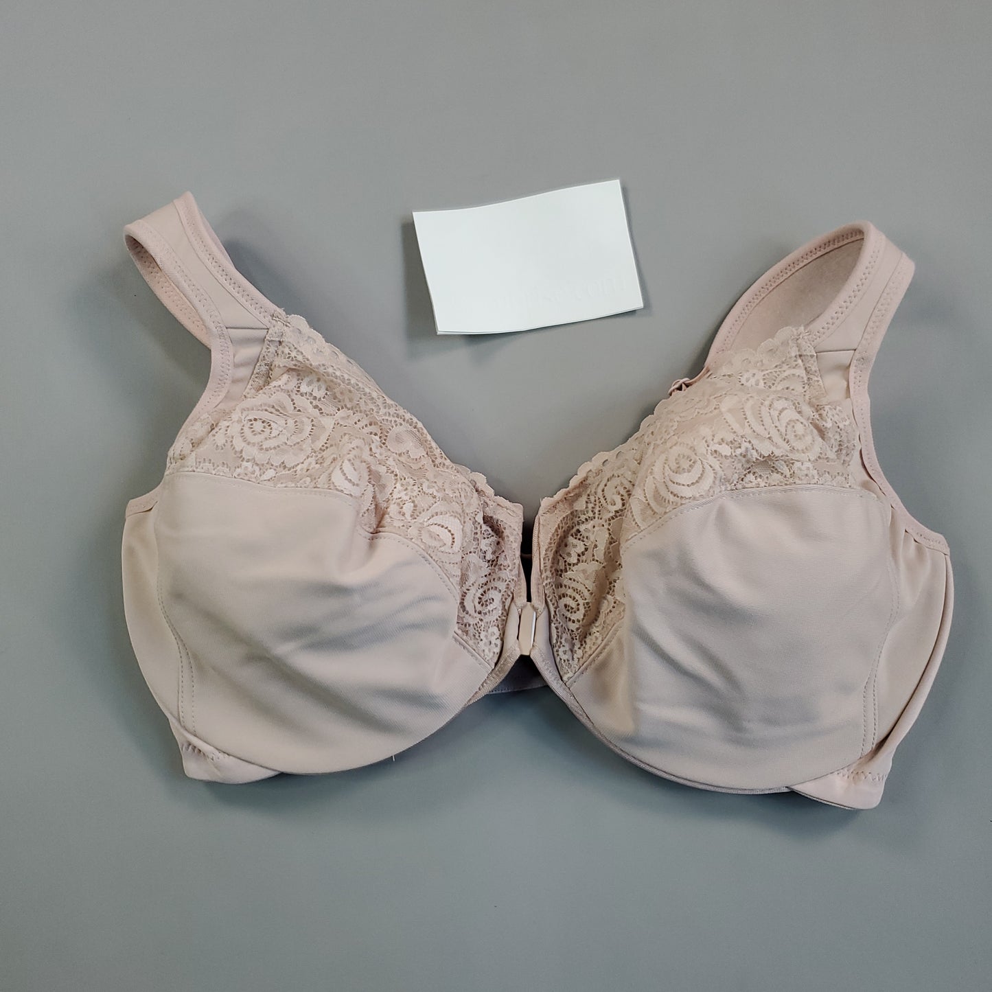 GLAMORISE Wire Support Bra Women's Sz 40 DD Nude Color (New Other)