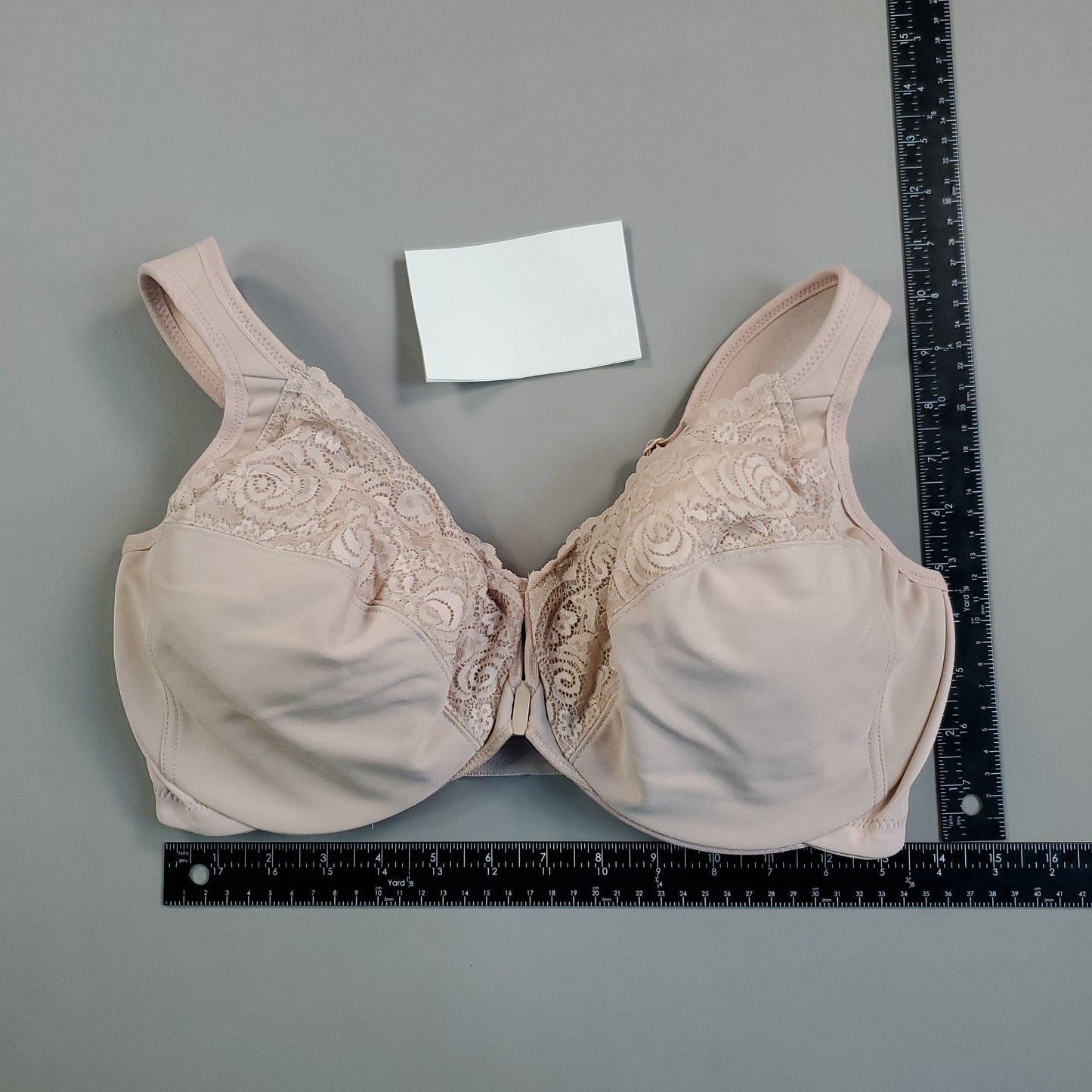 GLAMORISE Wire Support Bra Women's Sz 40 DD Nude Color (New Other)