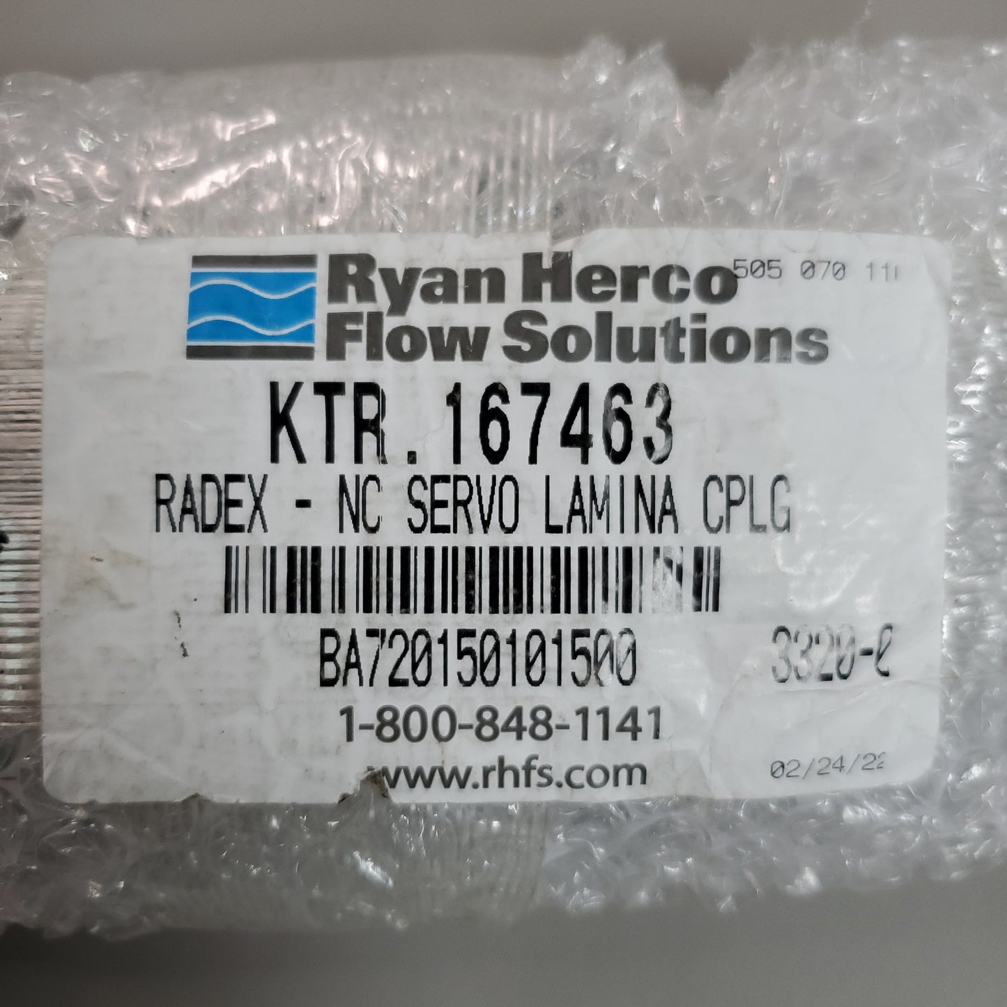 KTR Radex-NC EK 15 Black-Free Servo Lamina Coupling KTR.167463 (New)