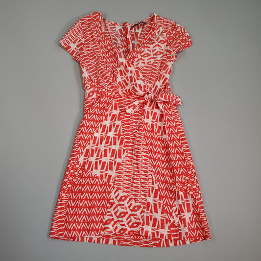 VELVET Graham & Spencer Poppy Cotton Silk Mini Dress Women's Sz S LELAN01 (New)