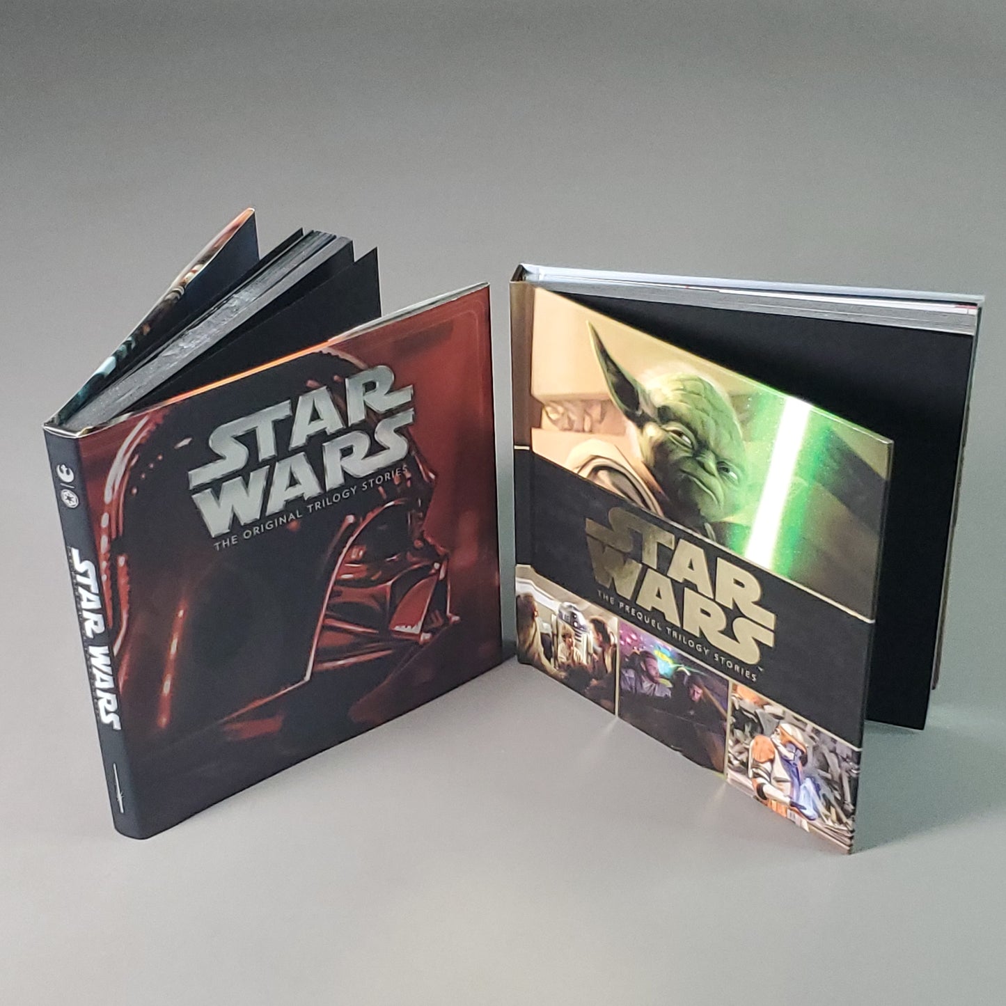 Star Wars 2 Pack Book Set Original & Prequel Trilogy Stories Illustrated By Brian Rood (New)