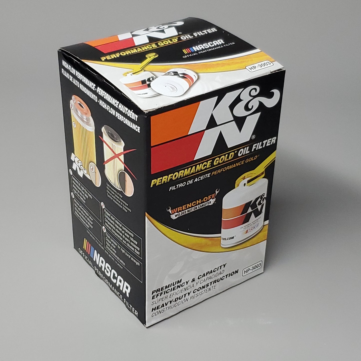 K&N Filters Premium Replacement Oil Filter Chevy GMC 6.6L Duramax Diesel HP-3003 (new)