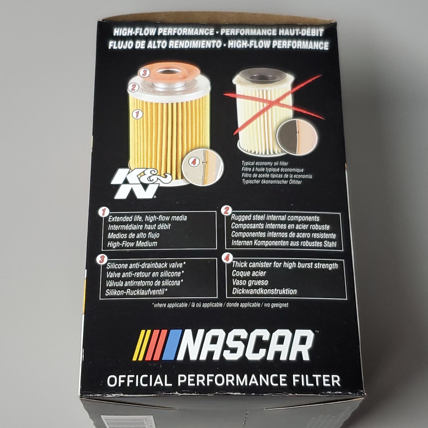 K&N Filters Premium Replacement Oil Filter Chevy GMC 6.6L Duramax Diesel HP-3003 (new)