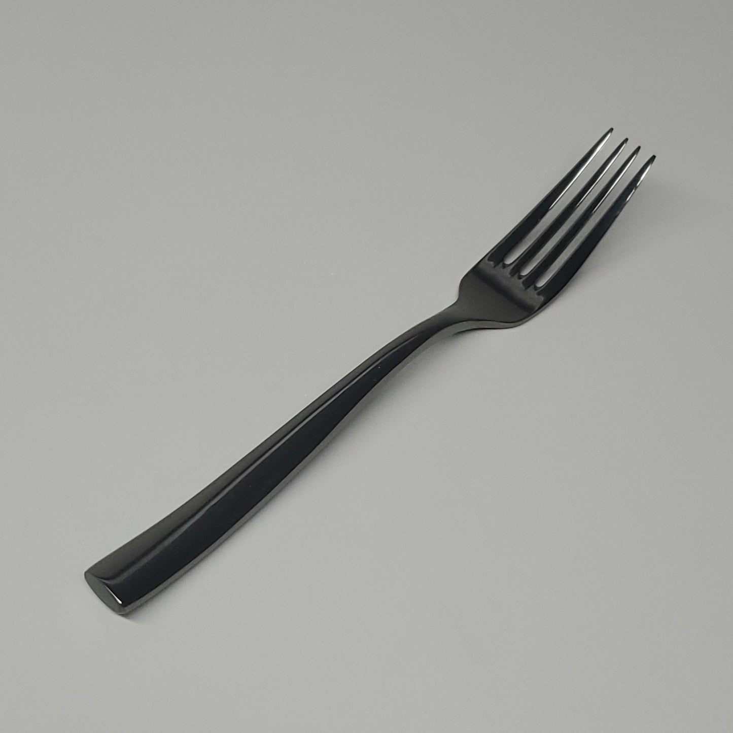 LIBBEY WORLD Tableware 12 Pcs Master's Gauge Aspect Dinner Forks 8-1/8" Dark Gunmetal (New)