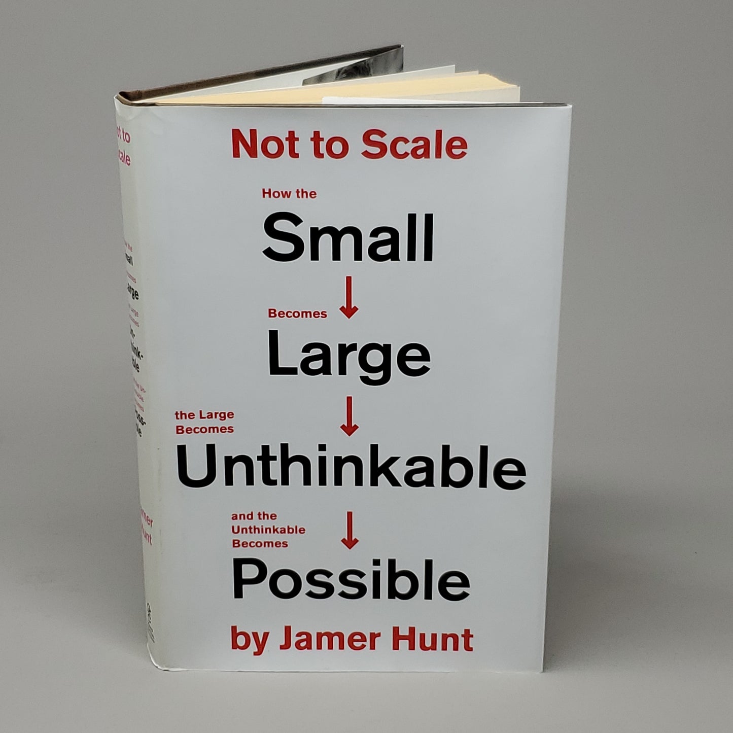 Not To Scale by Jamer Hunt Hardcover (New)