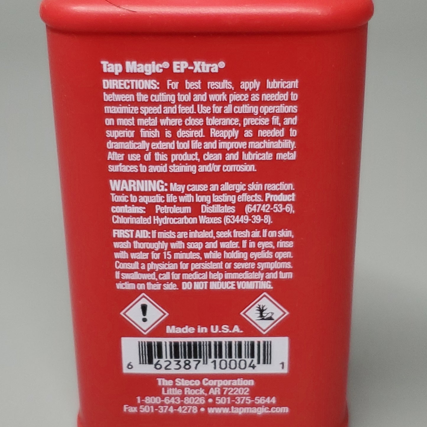 THE STECO CORPORATION Tap Magic Cutting Oil Bottle 10004E 4 oz (new)