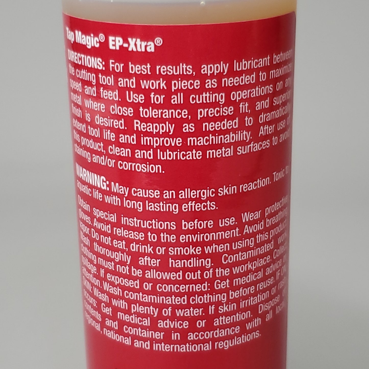 THE STECO CORPORATION Tap Magic Cutting & Tapping Fluid 10016E 16 oz EP-Xtra