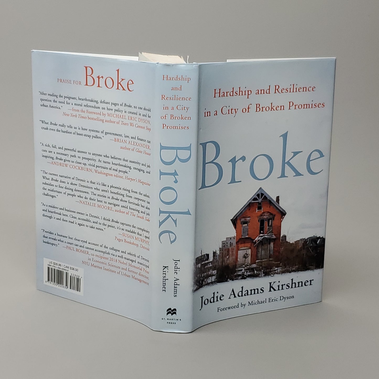 BROKE Hardship & Resilience in a City of Broken Promises by Jodie Adams Kirshner Book Hardback (New)