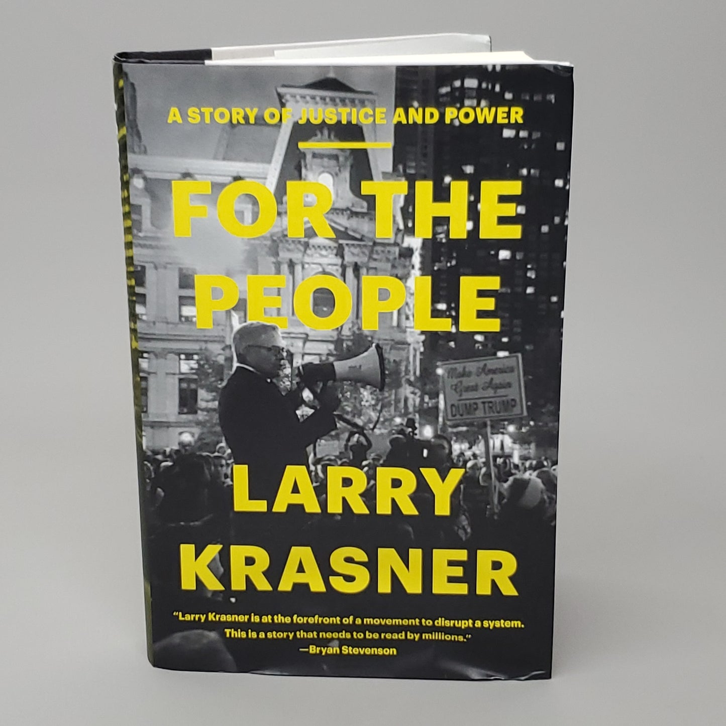 FOR THE PEOPLE A Story of Justice & Power by Larry Krasner Book Hardback (New Other)