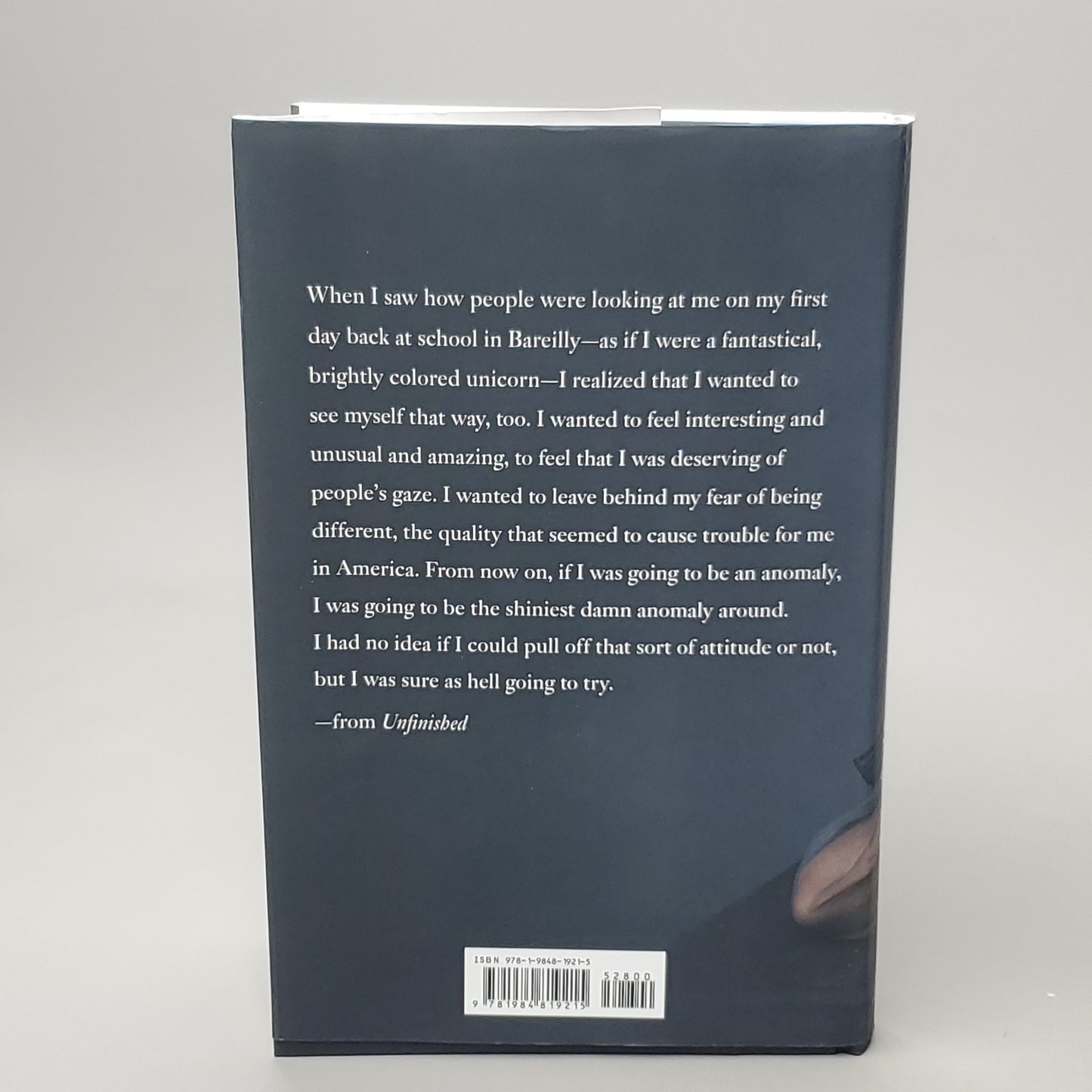 UNFINISHED A Memoir by Priyanka Chopra Jonas Book Hardback (New)
