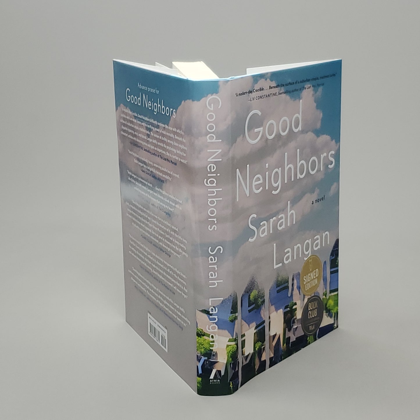 GOOD NEIGHBORS by Sarah Langan Signed Book Club Edition Book Hardback (New)