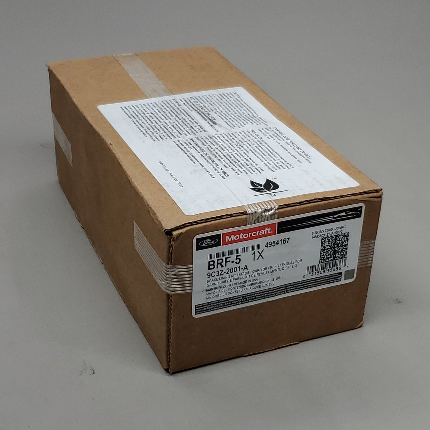 FORD MOTORCRAFT Disc Brake Lining Kit Pad Set Front F450 F550 Super Duty BRF-5 9C3Z-2001-A (New)