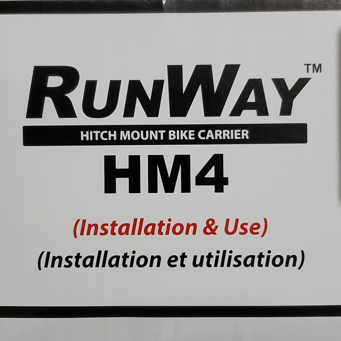 MALONE Runway Hm4 Hitch Mount Platform 4 Bike Carrier MPG2137 (New)