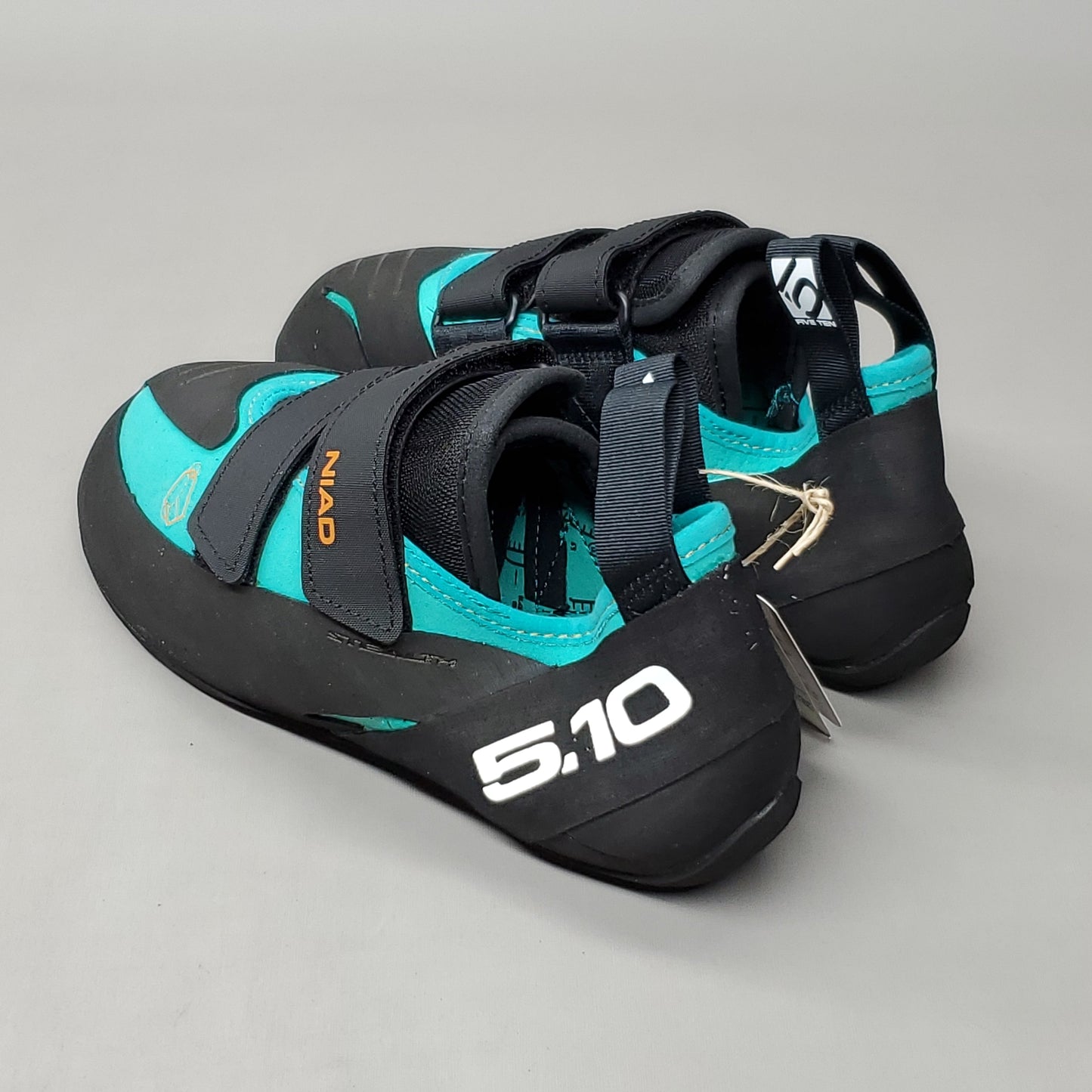 ADIDAS Five Ten Niad Hook & Loop VCS Climbing Shoes Women's Sz 6.5 Acid Mint FW2856 (New)