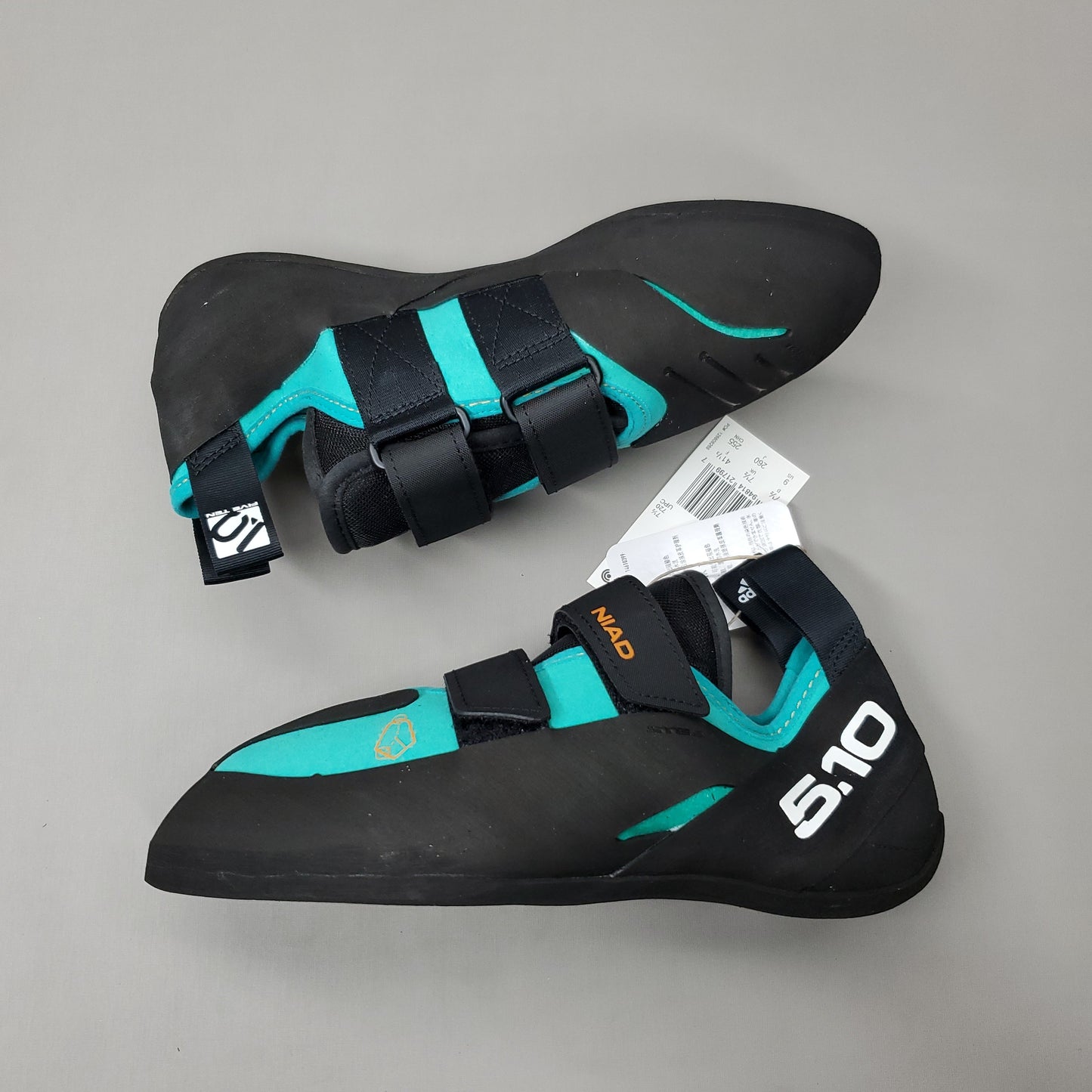 ADIDAS Five Ten Niad Hook & Loop VCS Climbing Shoes Women's Sz 10.5 Acid Mint FW2856 (New)