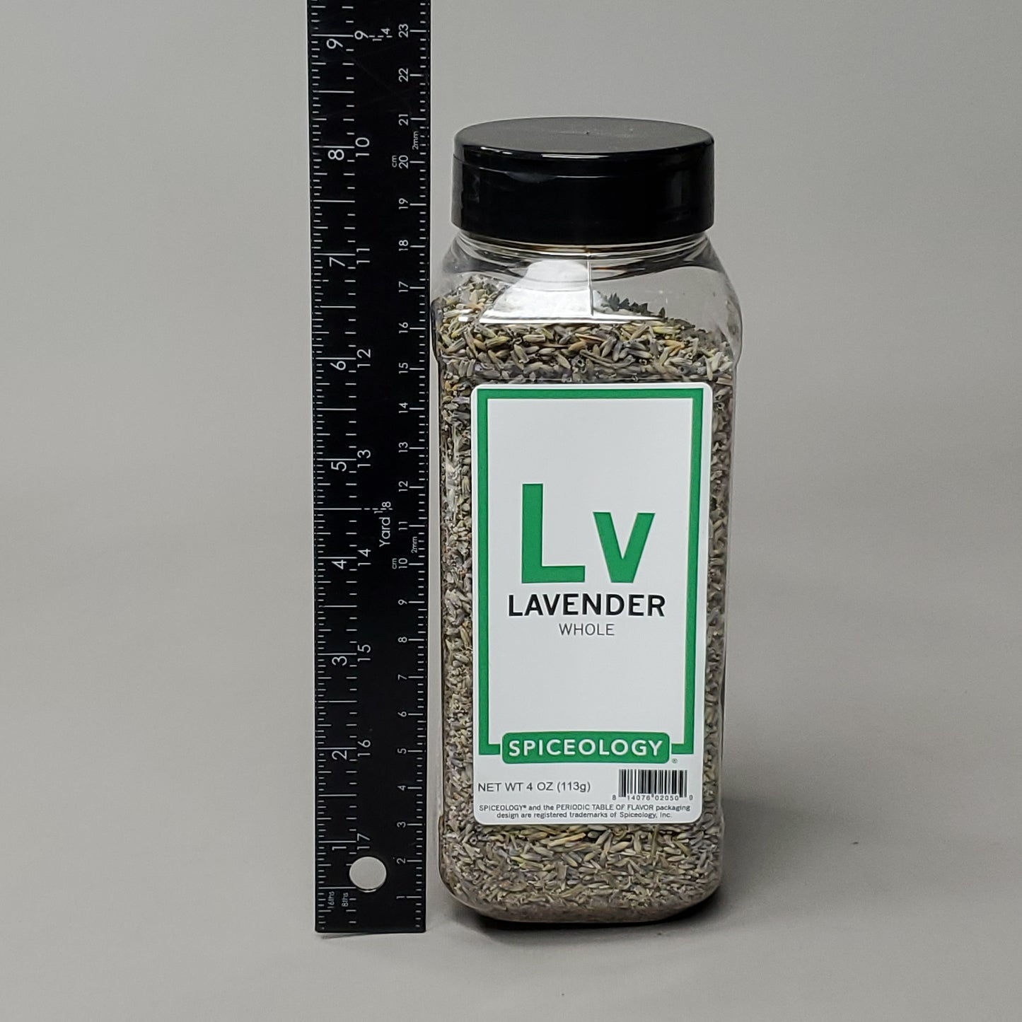 SPICEOLOGY Lavender Whole Large 4 oz Manufactured 4/15/22 (New)