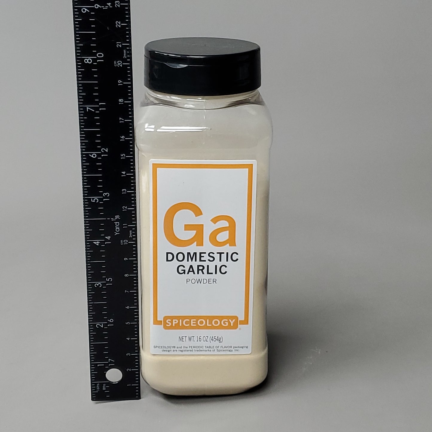 SPICEOLOGY Garlic Powder Domestic Large 16 oz Exp 03/25 (New)