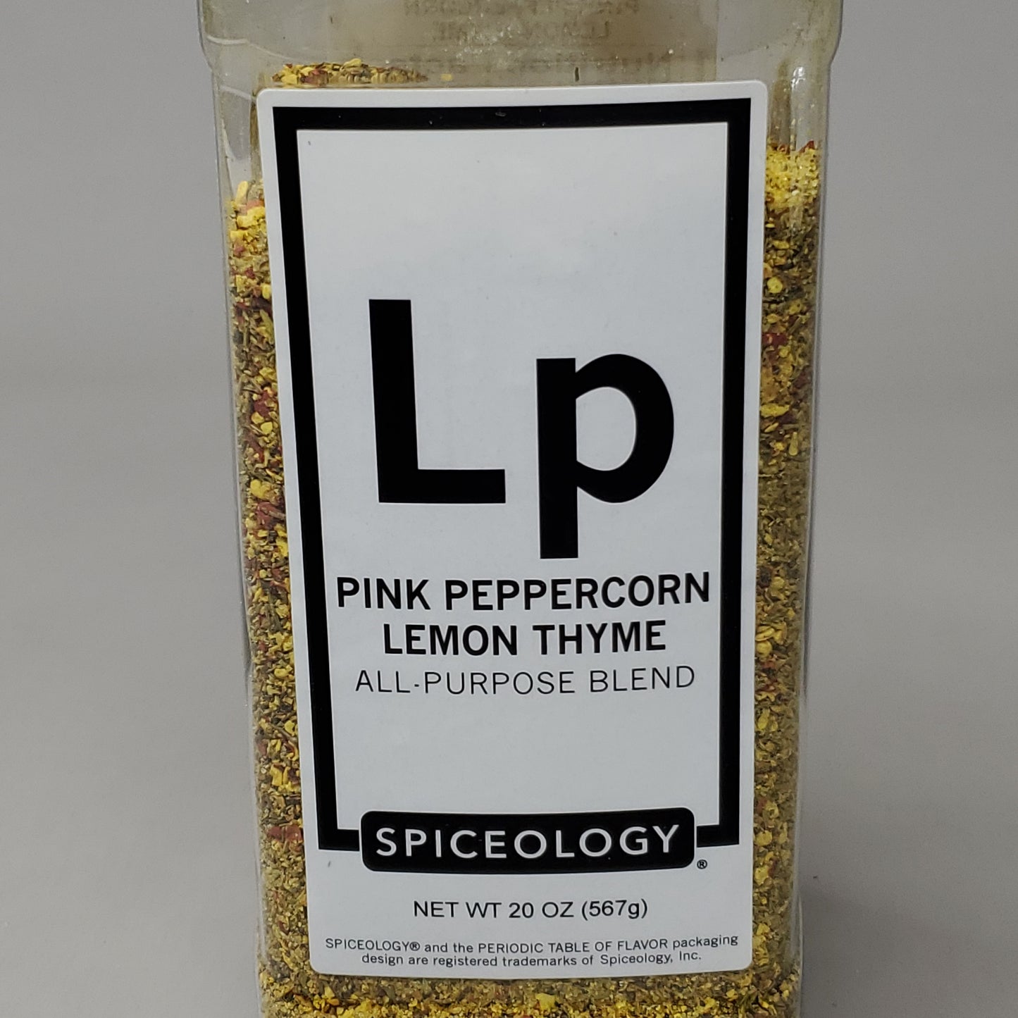 SPICEOLOGY Pink Peppercorn Lemon Thyme Blend Large 20 oz Exp 03/25 (New)