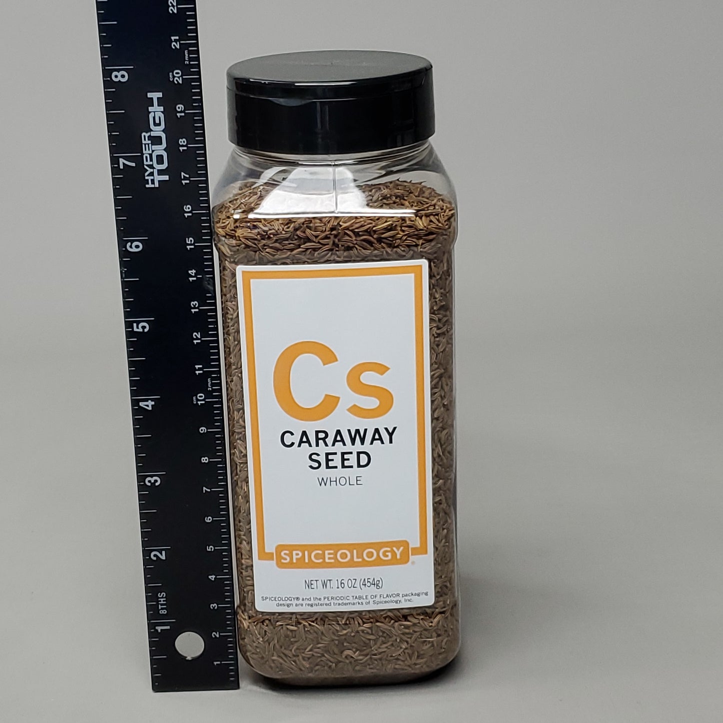 SPICEOLOGY Caraway Seed Whole Large 16 oz Exp 04/01/2025 (New)
