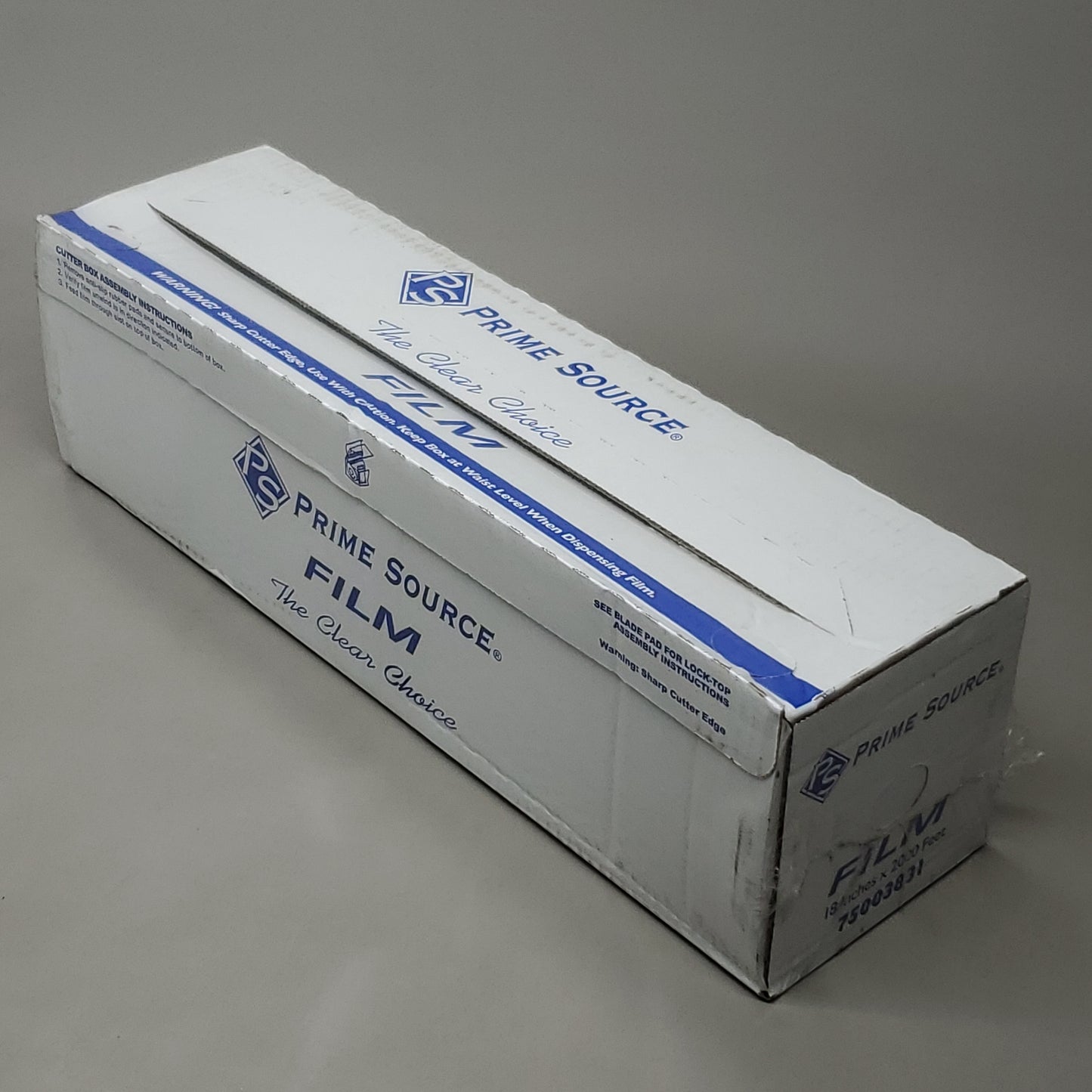 PRIME SOURCE The Clear Choice Film Food Wrap 18" X 2000' 75003831 (New)