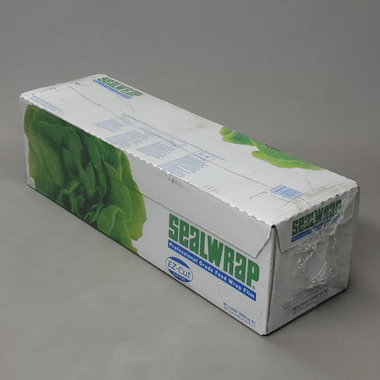 BERRY SEALWRAP Professional Grade Food Wrap Film 18" X 2000' w/ EZ-Cut Blade J1504334 (New)
