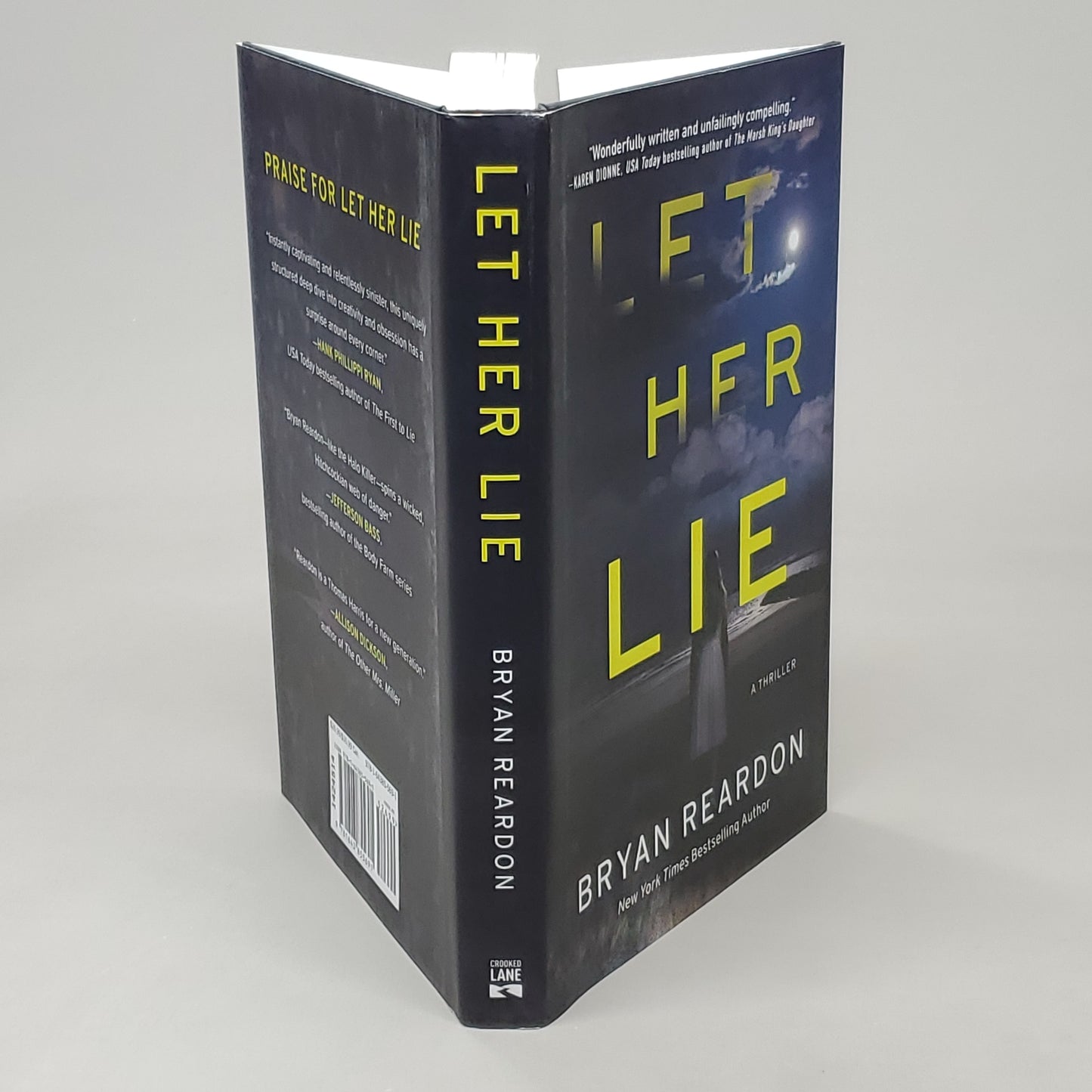 LET HER LIE by Bryan Reardon Book Hardback (New)