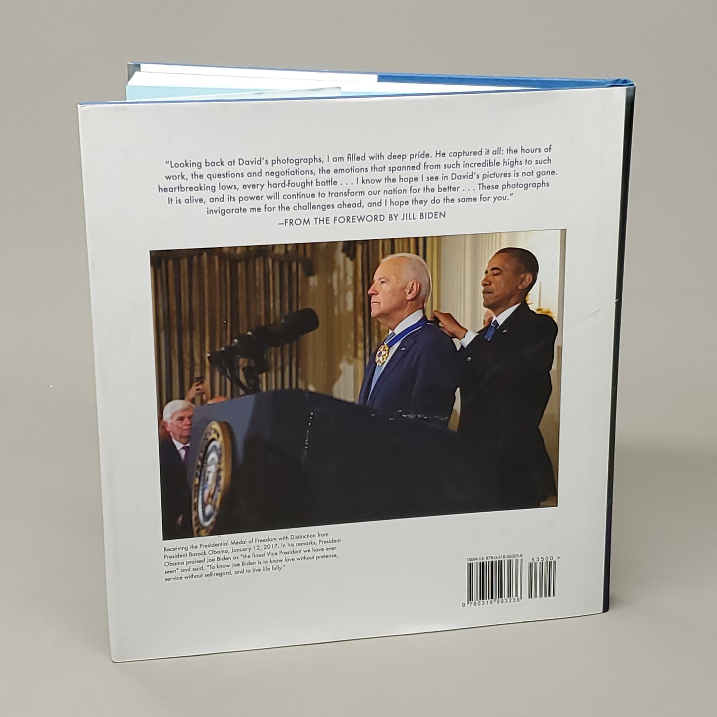 BIDEN: THE OBAMA YEARS & THE BATTLE FOR THE SOUL OF AMERICA by David Lienemann Book Hardback (New)