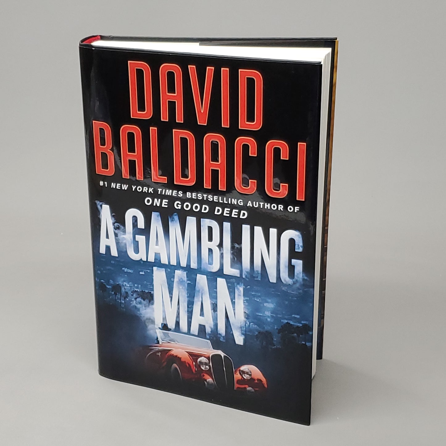 A GAMBLING MAN by David Baldacci Book Hardback (New)