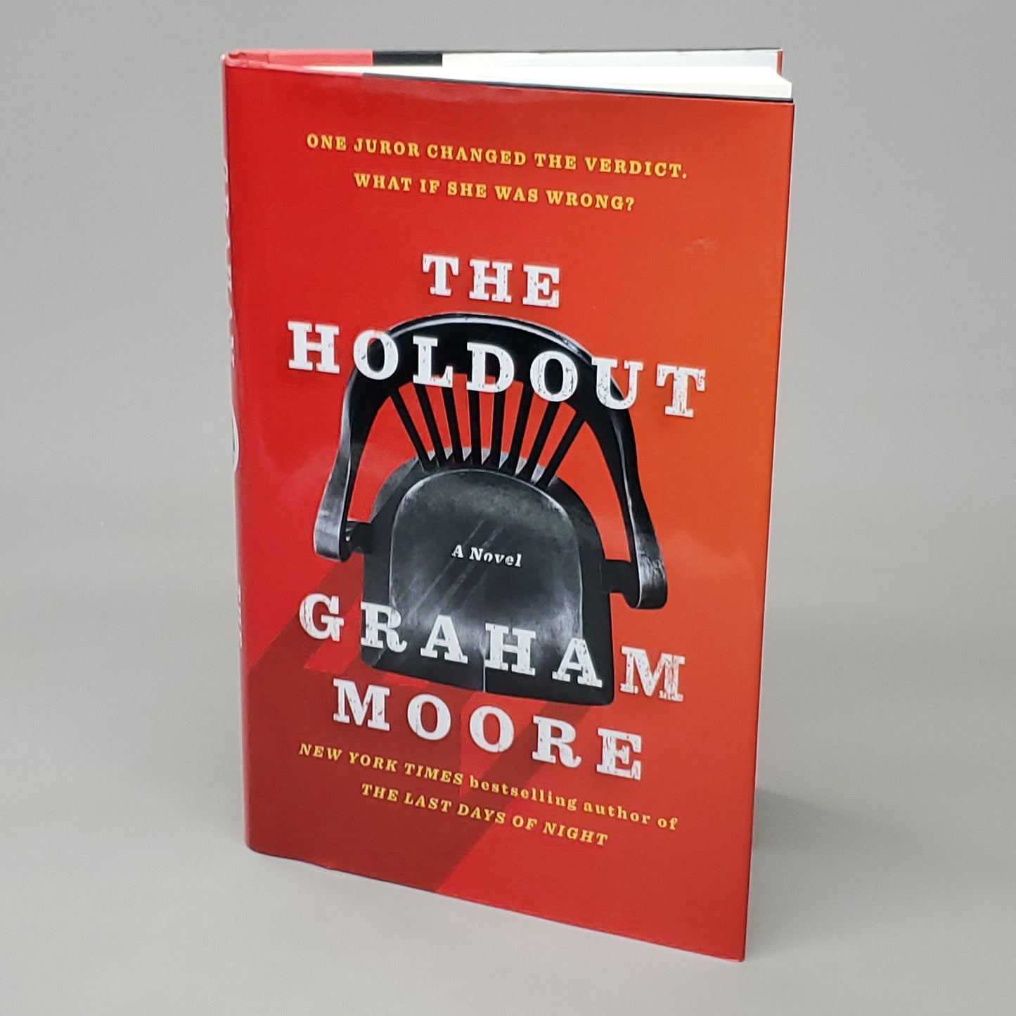 THE HOLDOUT by Graham Moore Book Hardback (New)