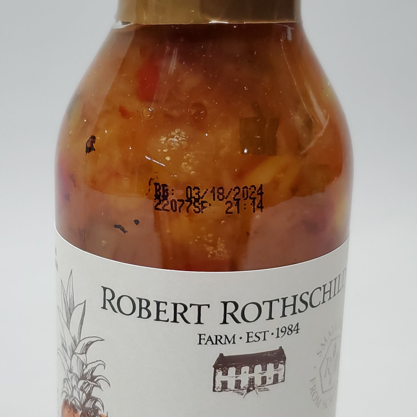 ROBERT ROTHSCHILD 6-PK of Roasted Pineapple & Habanero Glaze & Finishing Sauce 12.7 oz 03/24