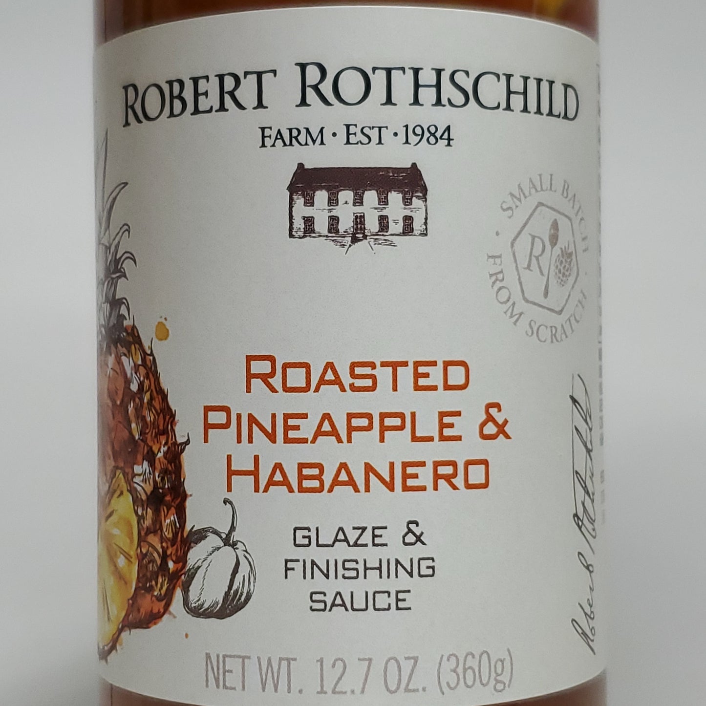 ROBERT ROTHSCHILD 6-PK of Roasted Pineapple & Habanero Glaze & Finishing Sauce 12.7 oz 03/24