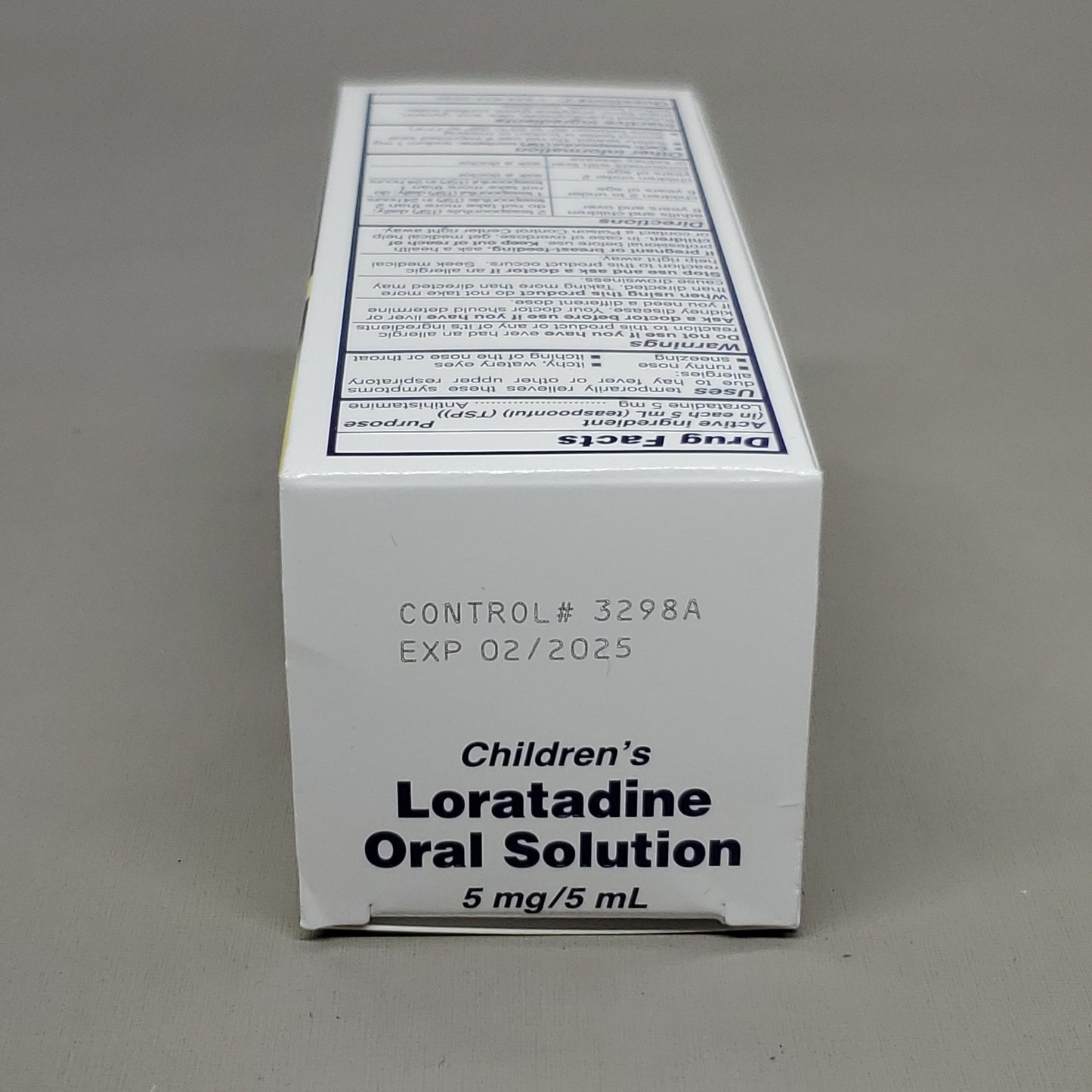 SILARX 3 Pack Of Children's Loratadine Oral Solution Non-Drowsy 24HR Allergy Relief 02/25