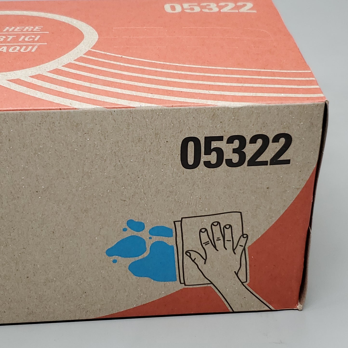 KIMBERLY-CLARK WYPALL 18 Boxes Of Light Cleaning Towels White W/ 2250 Cloths 05322-01 (New)