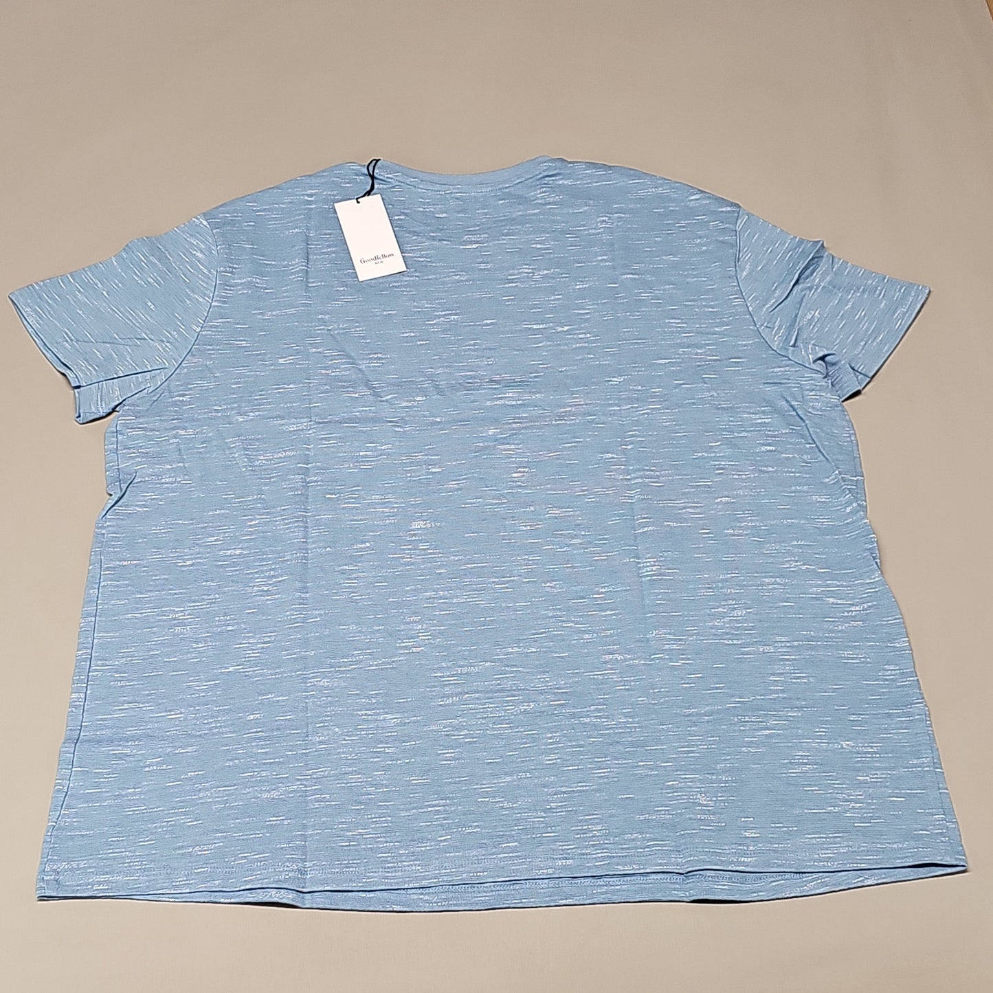 GOODFELLOW T-Shirt Men's Sz XXL Friendship Blue 5GX78W