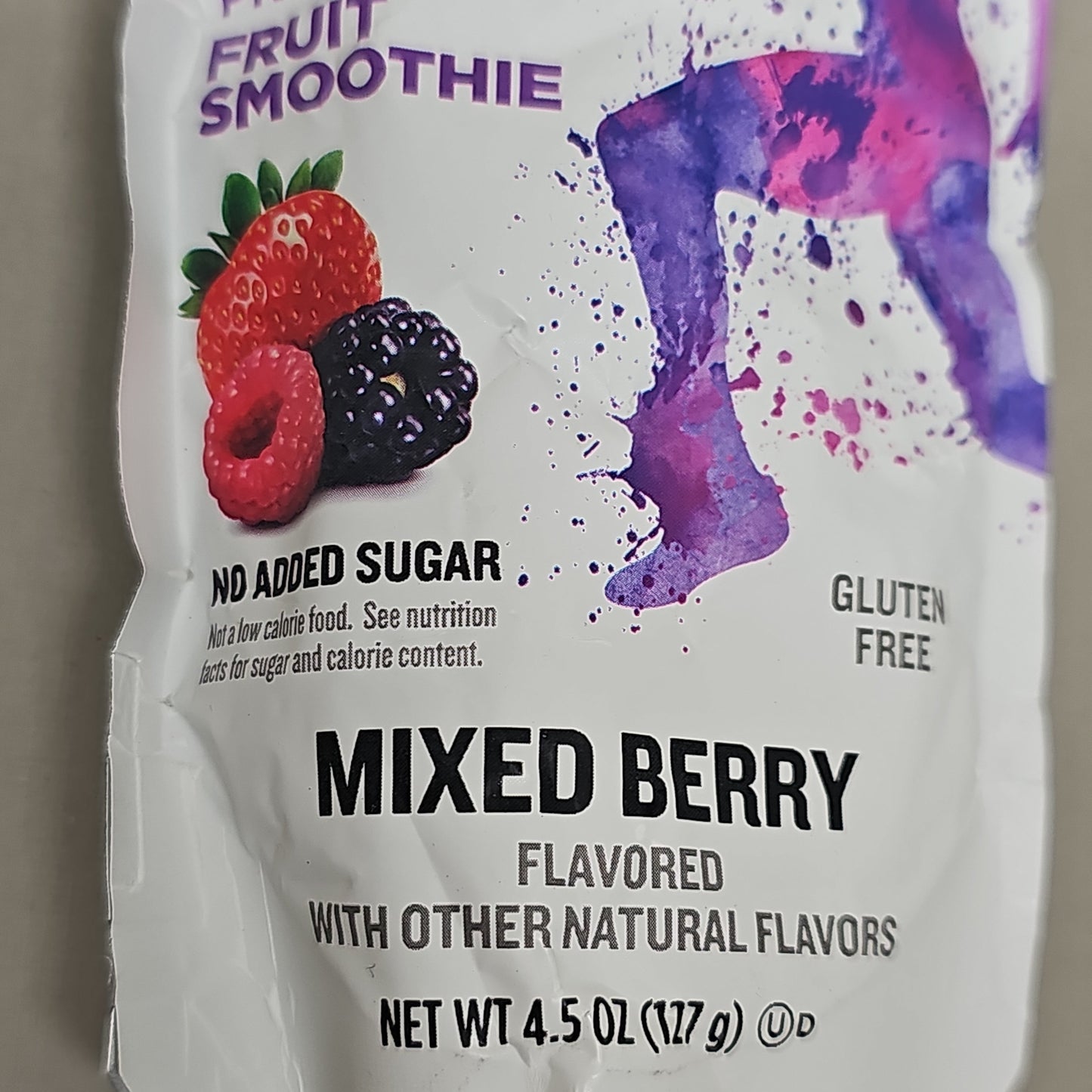 ZA@ FUEL FOR FIRE Protein Fruit Smoothie 4.5 oz Mixed Berry Exp 11/23 (New) E