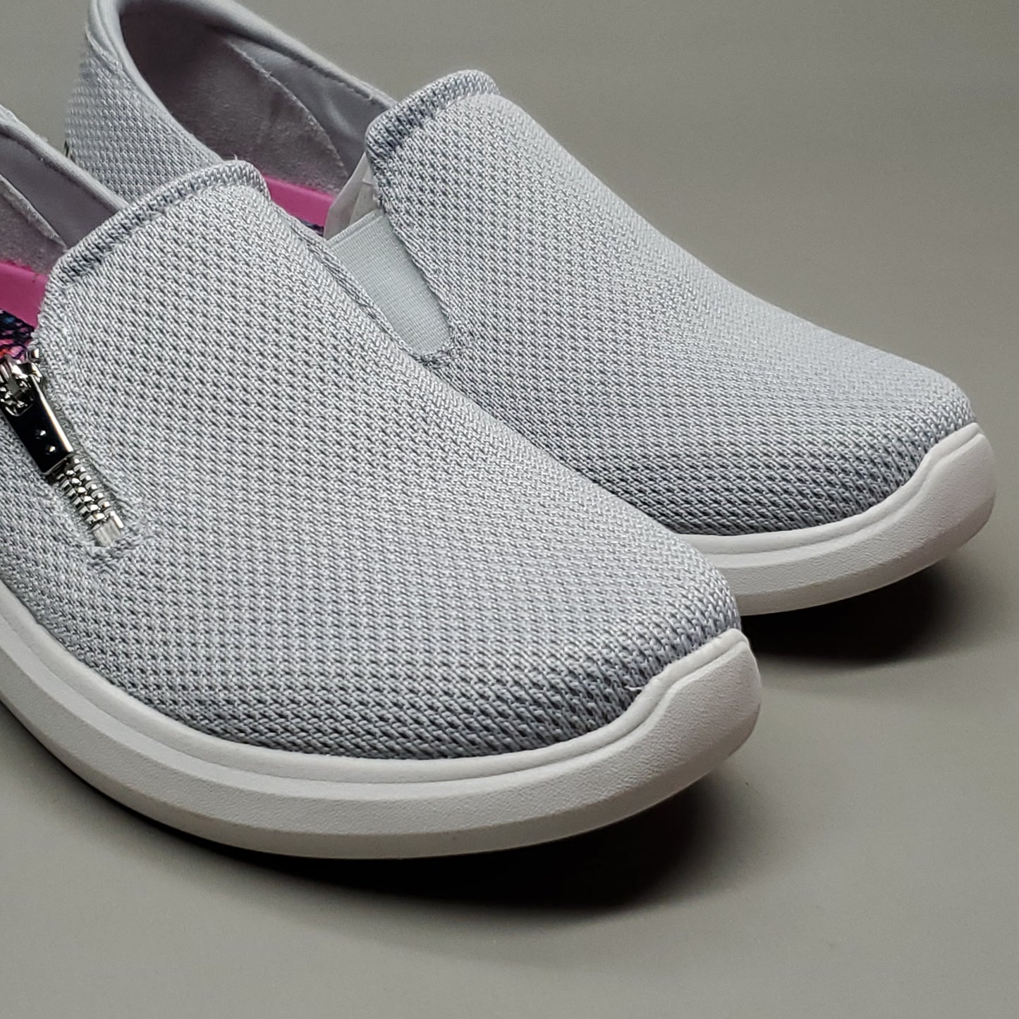 RYKA Mesh Walking Sneaker Shoes Women's SZ 9 W Ally Floral Vapor Grey (New)