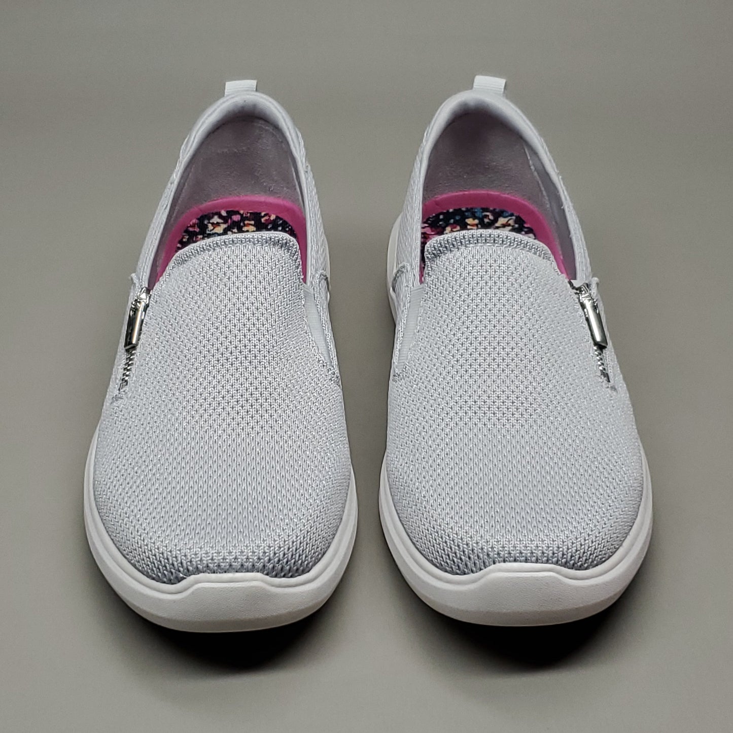 RYKA Mesh Walking Sneaker Shoes Women's SZ 8 W Ally Floral Vapor Grey (New)