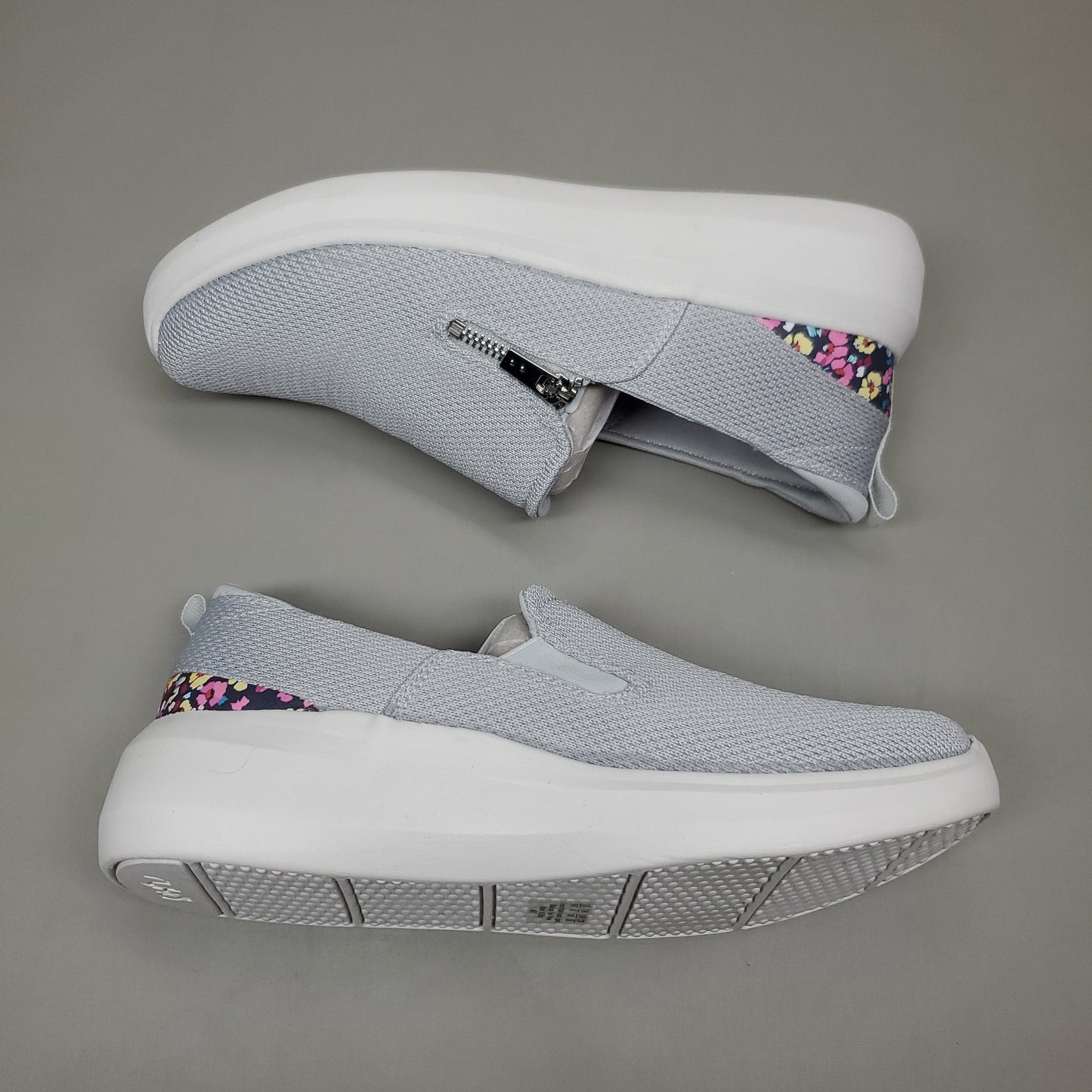 RYKA Mesh Walking Sneaker Shoes Women's SZ 8.5 W Ally Floral Vapor Grey (New)