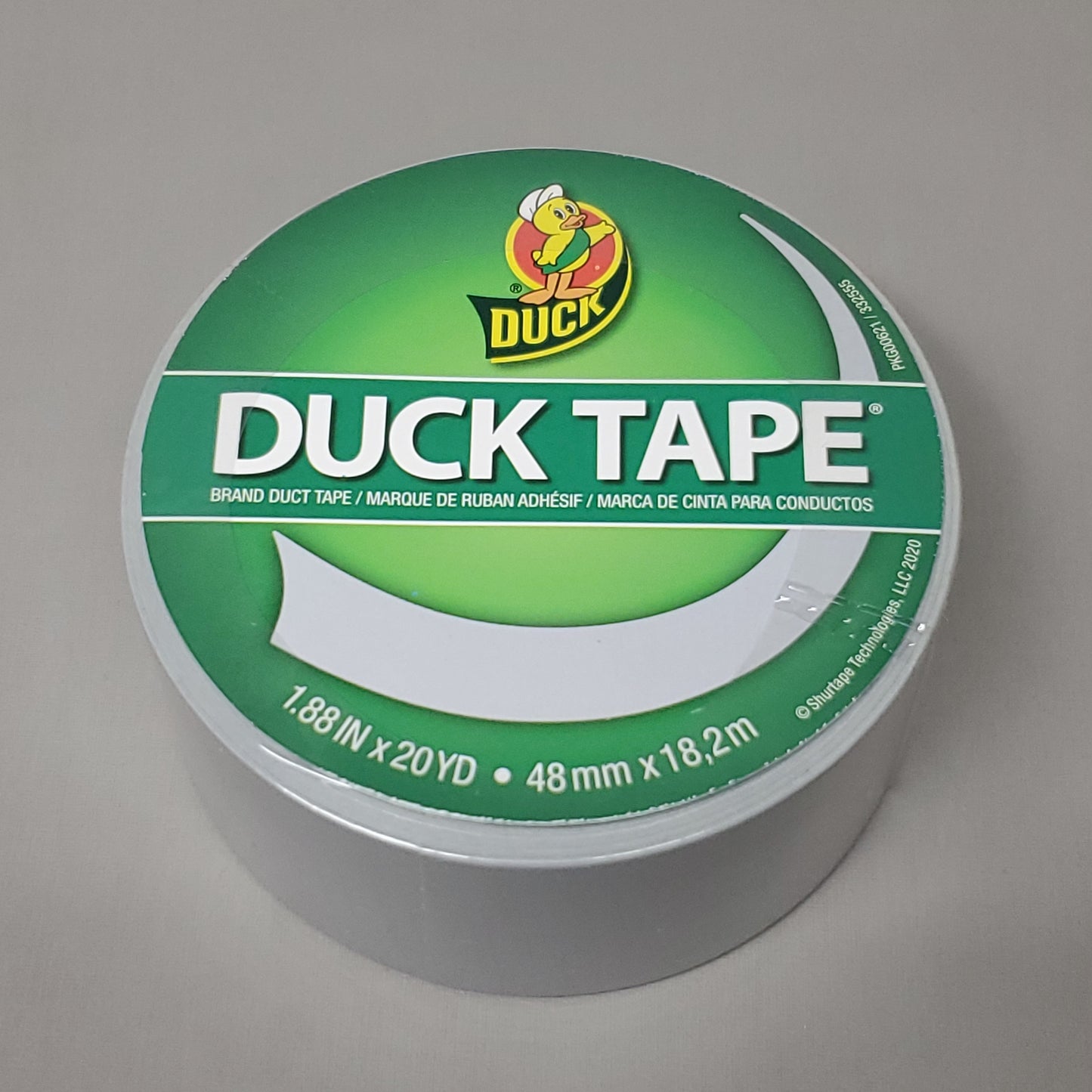 SHURTAPE DUCK TAPE 6 Rolls of Grey Duct Tape 1.88" X 20 YD 285226