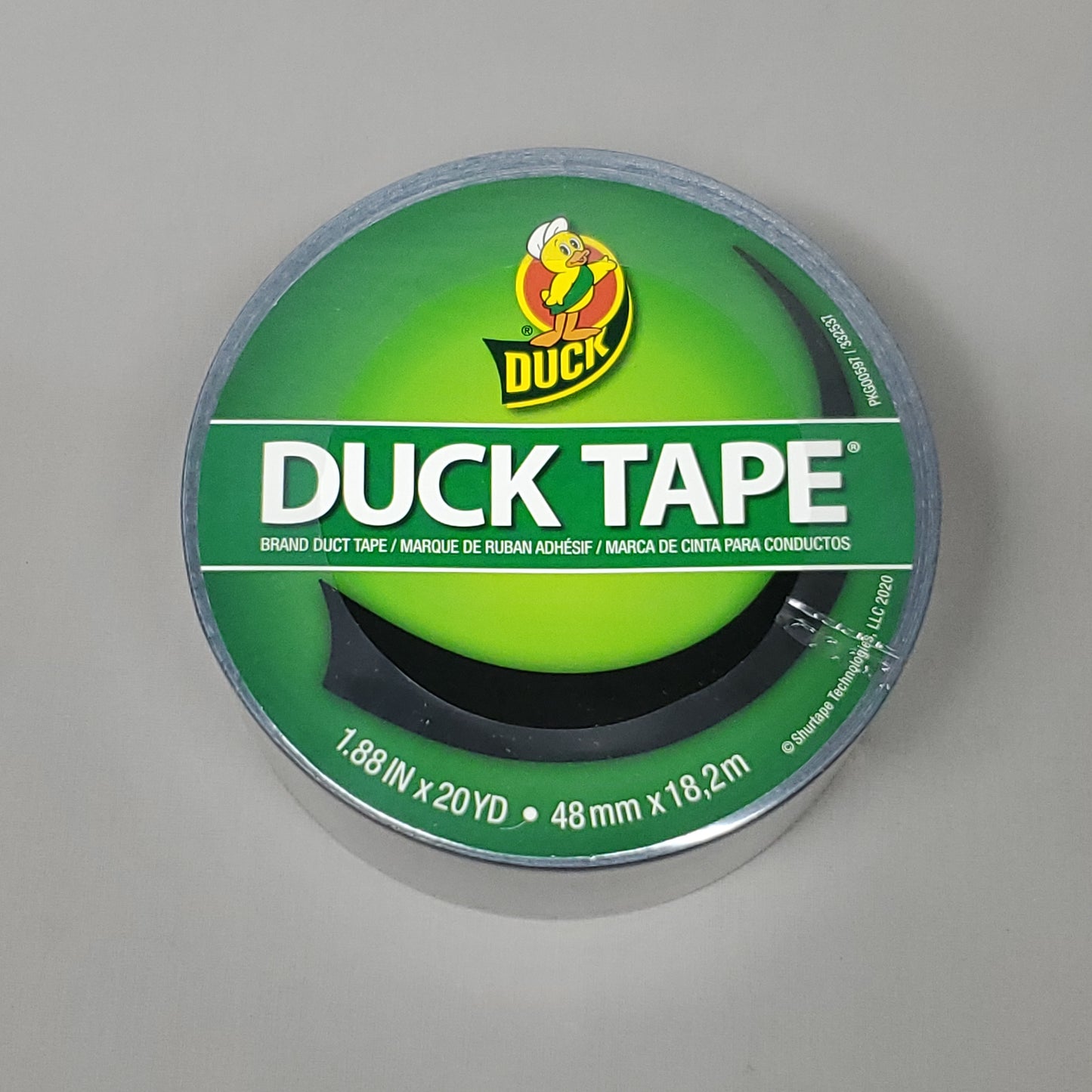 SHURTAPE DUCK TAPE 6 Rolls of Black Duct Tape 1.88" X 20 YD 1265013