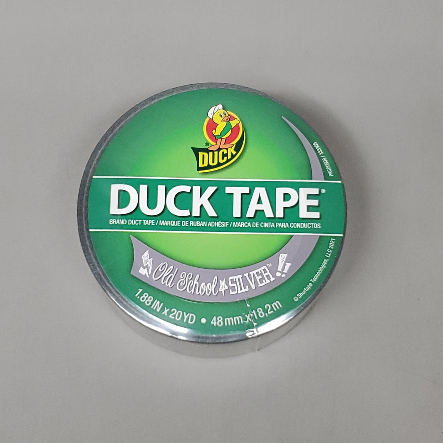 SHURTAPE DUCK TAPE 6 Rolls of Silver Duct Tape 1.88" X 20 YD 281932