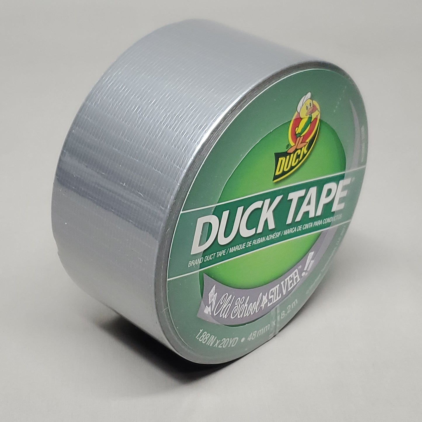 SHURTAPE DUCK TAPE 6 Rolls of Silver Duct Tape 1.88" X 20 YD 281932