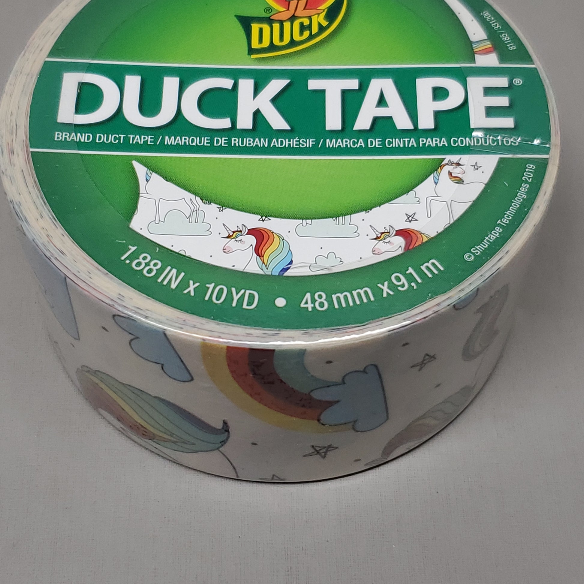 SHURTAPE DUCK TAPE 6 Rolls of Silver Duct Tape 1.88 X 20 YD 281932