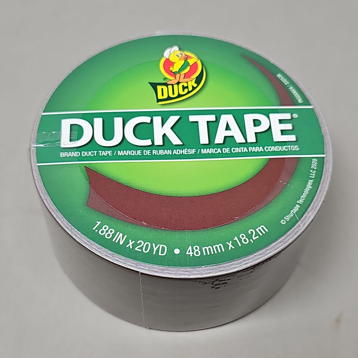 SHURTAPE DUCK TAPE 6 Rolls of Bown Duct Tape 1.88" X 20 YD 283873 (New)